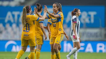 Las victorias de Tigres sobre Monterrey en la Liga MX Femenil