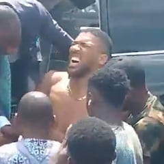 Anthony Joshua, herido en un accidente de tráfico en el que hubo dos muertos