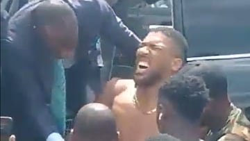 Imagen posteriores al accidente.