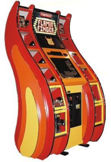 Primer recreativo de Namco con pantalla táctil