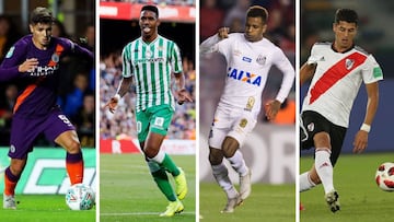 Brahim, Junior, Rodrygo y Palacios, parte del 'Plan Renove' del Real Madrid.