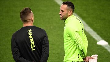 David Ospina y la tendencia negativa que iguala en Napoli