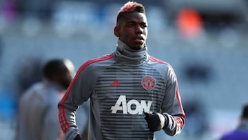 El centrocampista francés del Manchester United, Paul Pogba.