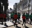 Wanderers sorprende al trotar por las calles de Valparaíso