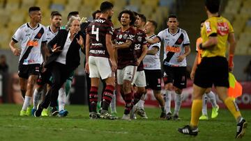 A Flamengo se le escapó el clásico sobre el final