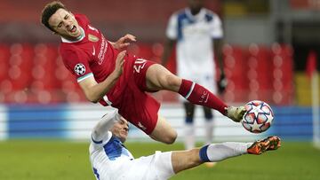 Otro contratiempo para Klopp: Diogo Jota, dos meses de baja