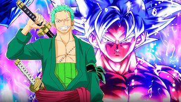Goku de Dragon Ball contra Zoro de One Piece
