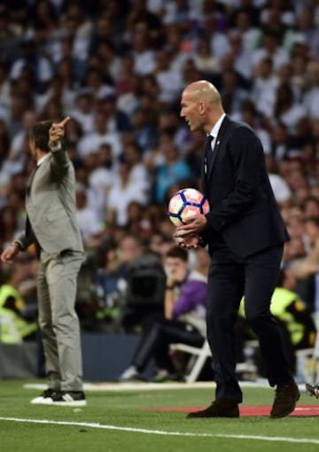 Zinedine Zidane entrenador del Real Madrid