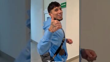 Carlos Salcedo ya se está preparando para volver con Rayados