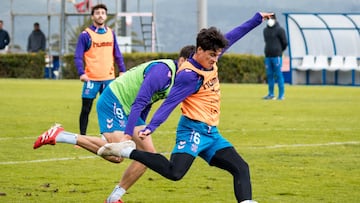La vuelta al trabajo del CD Tenerife.
