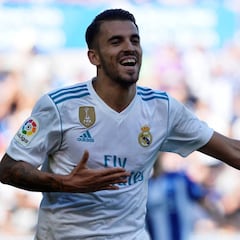 Ceballos debutó en el once con un doblete: "Un estreno soñado"
