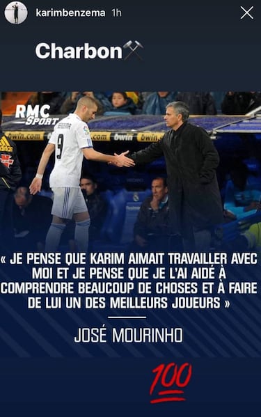 Benzema da la razón a Mou