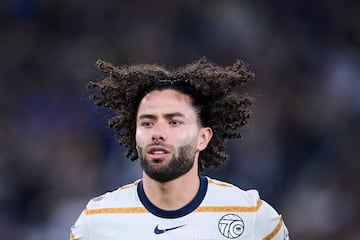 Cesar Huerta of Pumas during the Quarter final first leg round match between Monterrey and Pumas UNAM as part of the Liga BBVA MX, Torneo Apertura 2024 at BBVA Bancomer Stadium on November 28, 2024 in Monterrey, Nuevo Leon, Mexico.