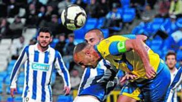 <b>REGRESO AGRIDULCE. </b>El capitán Raúl López reapareció en el Cádiz pero no pudo hacerlo ganando.