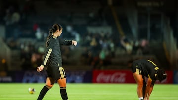 Diana Ordonez of Mexico during the womens friendly match between (Mexican National team) Mexico and Uruguay at Olimpico Universitario BUAP Stadium, on May 30, 2025 in Puebla, Puebla, Mexico.