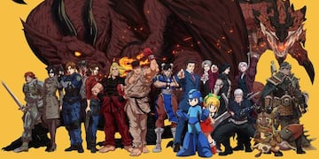 Capcom y su familia de franquicias.