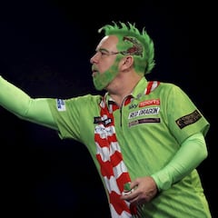 El doble campeón del mundo Peter Wright, eliminado en el Mundial de Dardos