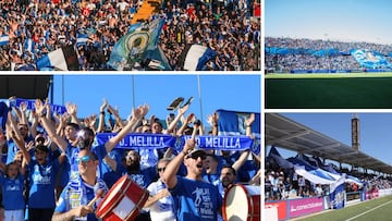 Los estadios de Segunda División B presentaron grandes entradas en los partidos de vuelta del Playoff.