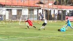 ¡De rabona y globito!: los golazos del futuro '9' albo