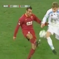 El Calcio que nos enamoraba: triple regate de Cafú a Nedved... y Simeone llegando a solucionarlo