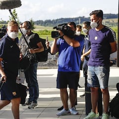 Cumbre Koeman con la cúpula deportiva