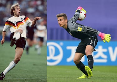 Jürgen Klinsmann fue campeón del mundo con Alemania y seleccionador nacional. Su hijo, Jonathan Klinsmann, nacido en Múnich y criado en California, ha representado a Estados Unidos en categorías juveniles y fue convocado por la selección mayor en 2018.
