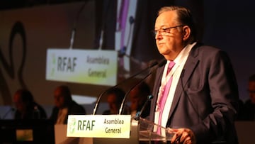 Eduardo Herrera, presidente de la Real Federaci&oacute;n Andaluza de F&uacute;tbol.