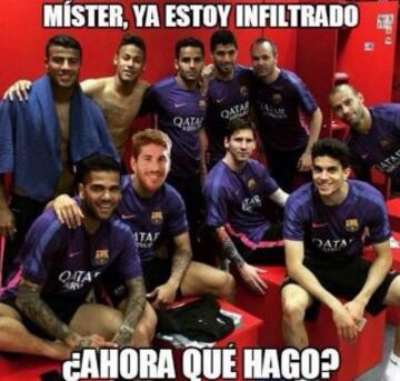 Los memes del Real Madrid - Barcelona