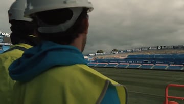 El Getafe enseña el avance de sus obras