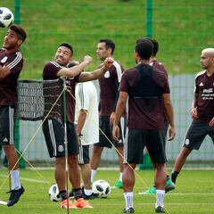 Tarde de visitas para la Selección Mexicana