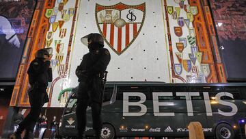 06/01/18 PARTIDO PRIMERA DIVISION
 SEVILLA - BETIS
 SEGURIDAD 