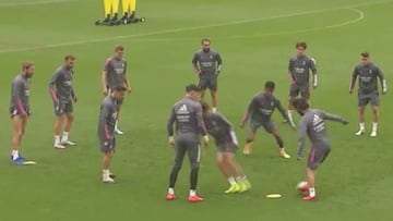 El Real Madrid preparó su debut antes de viajar a San Sebastían