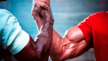 Carl Weathers vs Arnold Schwarzenegger en 'Depredador'