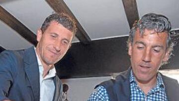 Oli y Javi Gracia.