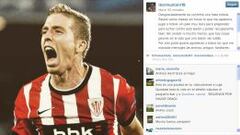 Iker Muniain: "Volveré a rugir con más fuerza si cabe; gracias"