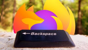 Cómo recuperar el atajo de la página anterior en Firefox