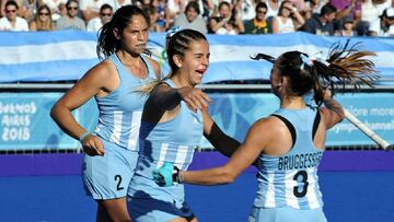 Las Leoncitas ganaron hoy la medalla de oro en hockey 5 femenino de los Juegos Ol&iacute;mpicos de la Juventud, tras superar en la final a India por 3 a 1.