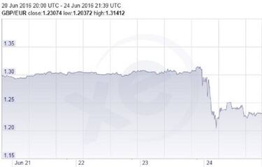 Euro 2016 UK fans see relative prices rise after Brexit decision