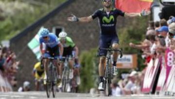 Alejandro Valverde domin&oacute; el a&ntilde;o pasado en el Muro de Huy.