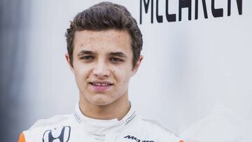 Lando Norris, piloto probador y reserva de McLaren.