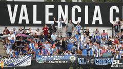 El Hércules zarandea al Mestalla, pero falla en la puntería