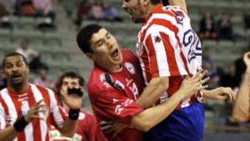 Chema choca con Dujsebaev.