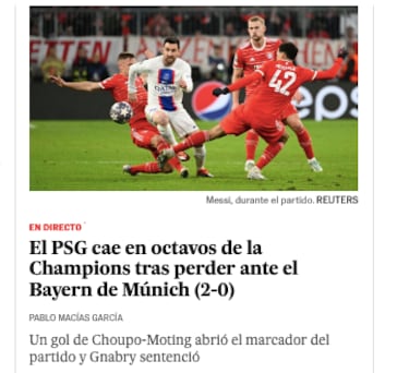 The worldwide reaction to PSG’s loss to Bayern Munich and Champions League exit 