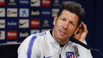 Simeone: "La Champions está linda, todos son difíciles"