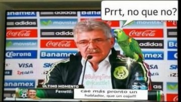 Tuca y los memes tras ser nombrado DT interino del Tri