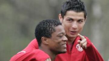 Ambos jugadores comenzaron una buena amistad cuando coincidieron en el United.