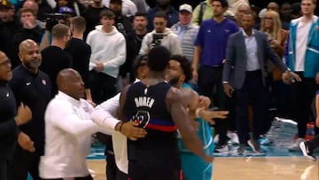 Jalen Duren and Isaiah Stewart involved in one of the most brutal NBA fights ever