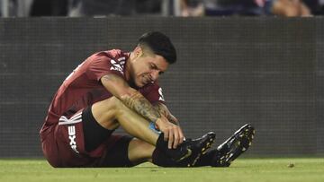 La lesión de Enzo Pérez, una mancha en la noche