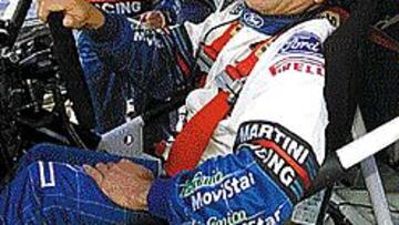 Sainz se mostró decepcionado.