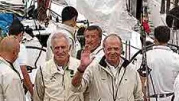 <b>MANDA EL REY.</B> Como en la Regata Zegna, Don Juan Carlos puso al Bribón en la primera plaza.